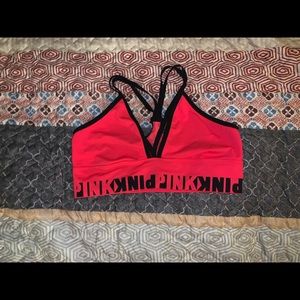 PINK Seamless Strappy Bralette